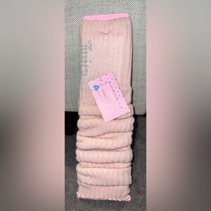 Juicy Couture Light Pink leg warmers